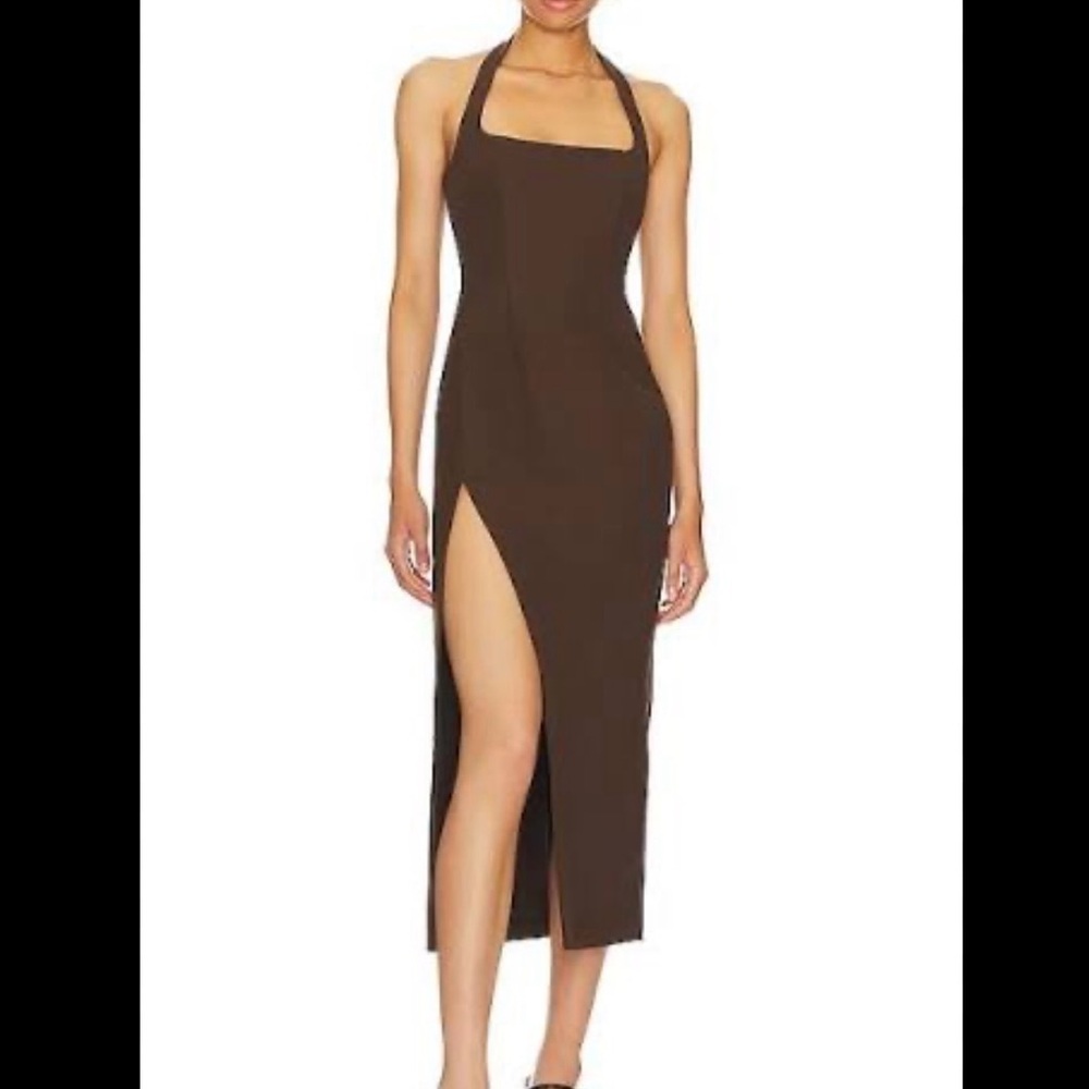 L'ACADEMIE Jade Midi Dress